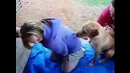 Shockingly Intense: Woman and Dog Go Wild in Hardcore Encounter