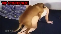 Stunned by Pleasure: Sexy Young Blonde Loves Fucking Her Dog